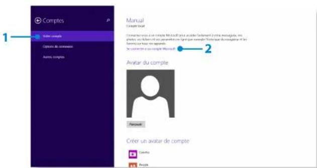 SAMSUNG DP700A7DEXP - Configuration de votre compte Microsoft - 1