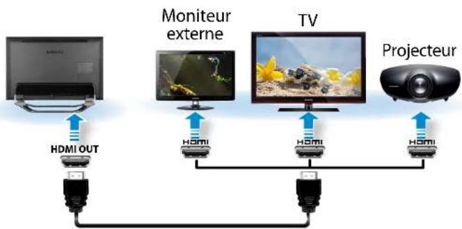 SAMSUNG DP700A3DEXP - Connexion d'un périphérique d'affichage(en option) - 2