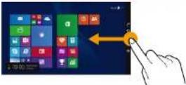 SAMSUNG DP700A3DEXP - Familiarisation avec les fonctions tactiles de base - 1