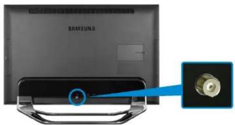 SAMSUNG DP700A3DEXP - Branchement de l'antenne TV - 1