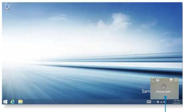 SAMSUNG DP700A3DEXP - Utilisation de la gestuelle (en option) - 1
