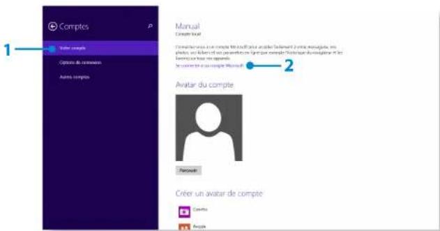 SAMSUNG DP700A3DEXP - Configuration de votre compte Microsoft - 1