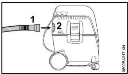 STIHL SE 62 - En mode souffleur - 1
