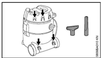 STIHL SE 62 - Fermeture - 9