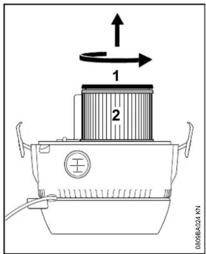 STIHL SE 62 - Filterelement reinigen - 2