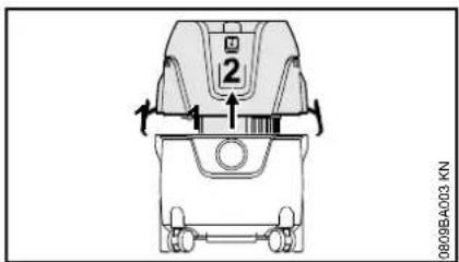 STIHL SE 62 - WAARSCHUWING - 1
