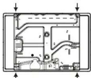 Ariston Thermo PK640RGHAUS - Instalacion de la placacde cocciion sobre un horno - 6