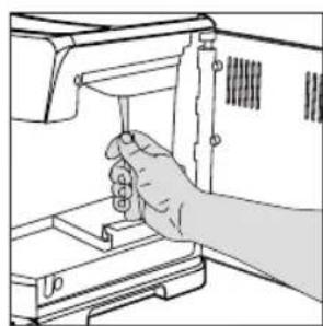 GAGGIA Cadorna Milk - Removing the brew group - 3