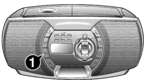SAMSUNG RCD695 - ФУнкцИЯ ПОВТОРА KOMПAKT-ДИСКА/KACCETыI (A←B) - 1