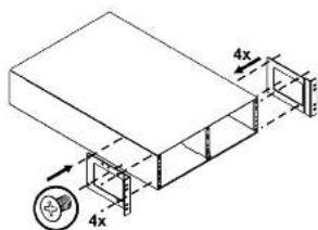 APC AP9625 - AP9625 Two Post Rack-Rall, UPS and Accessory Installation Guide - 47