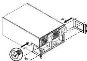 APC AP9625 - AP9625 Two Post Rack-Rall, UPS and Accessory Installation Guide - 35