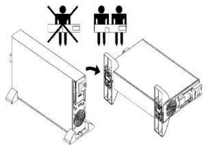 APC AP9625 - AP9625 Two Post Rack-Rall, UPS and Accessory Installation Guide - 22