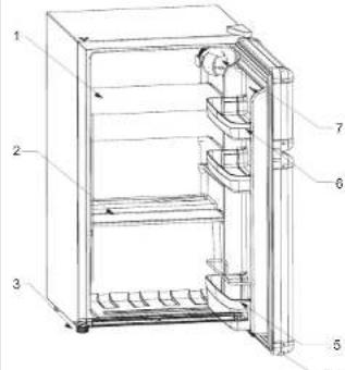 MARSHALL Fridge - PRECAUCION - 1