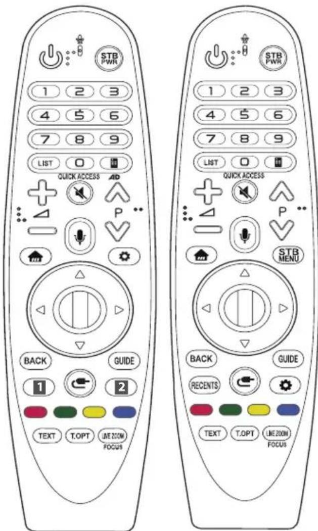 LG 49UK6300PVB - Utilisation de la télécommande Magic - 1