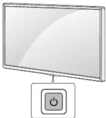 LG 49UK6300PVB - Utilisation du bouton POWER - 1