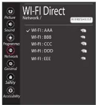 LG 49UK6300PVB - Wi-Fi Direct Setting - 1