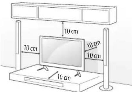 LG 60LX540S - Sehpa üzerine montaj - 1