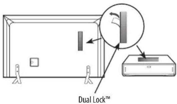 LG 43LW310C - Использование замка Dual Lock™ (Двойной замок™) - 1