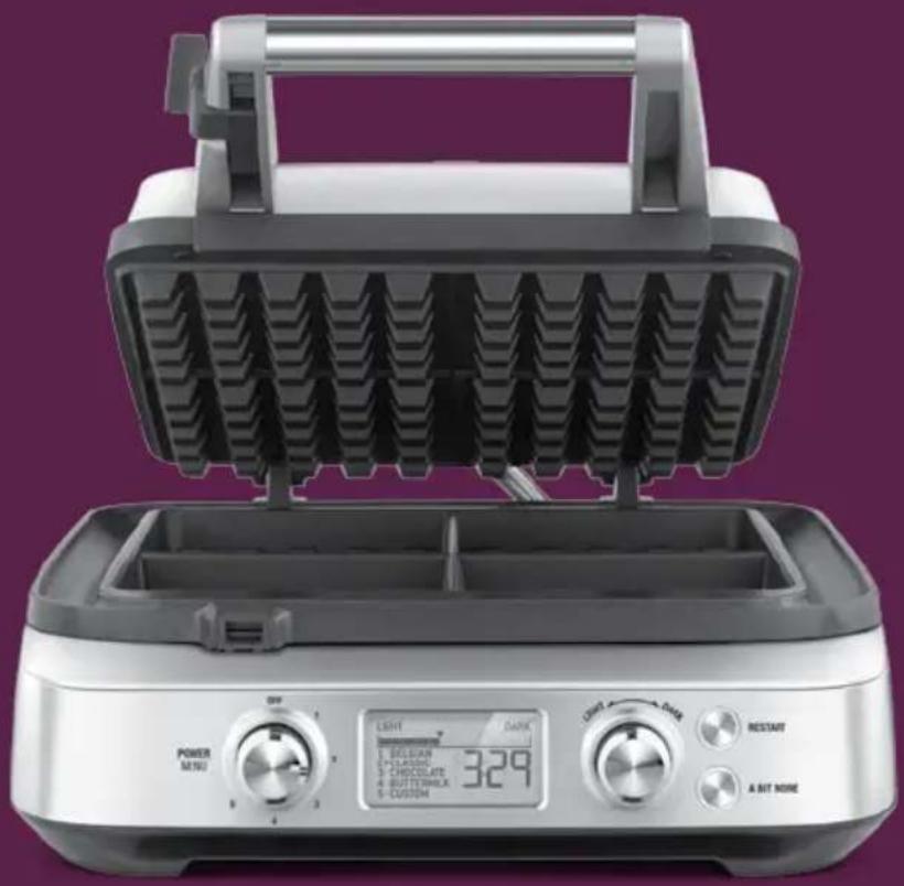 BREVILLE the Smart Waffle BWM620 - 1