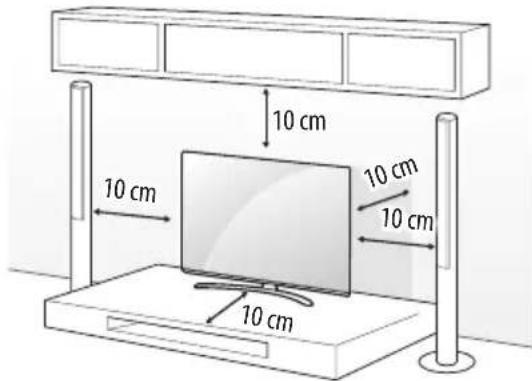 LG 49SM90007LA - Installation sur une table - 1