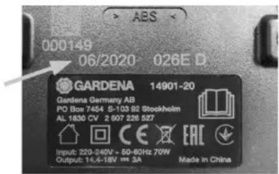 GARDENA AL 1830 CV P4A - OΦnuaJIbHbI NmnpTeP Ha TeppntOpNo Pocnn: - 1