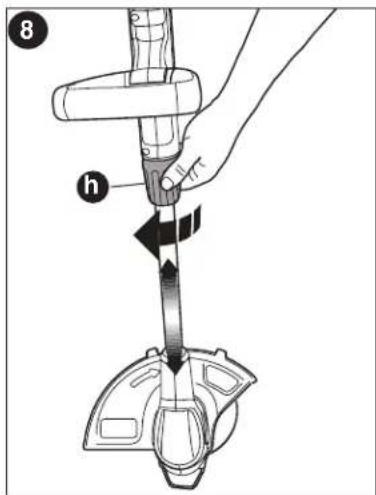 BLACK & DECKER LST220 - HEIGHT ADJUSTMENT - 2