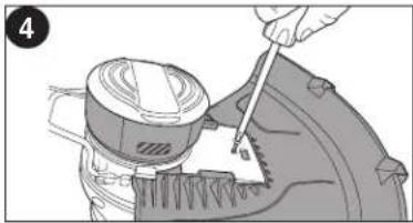 BLACK & DECKER LST220 - COLOCACIÓN DEL MANGO AUXILIAR - 1