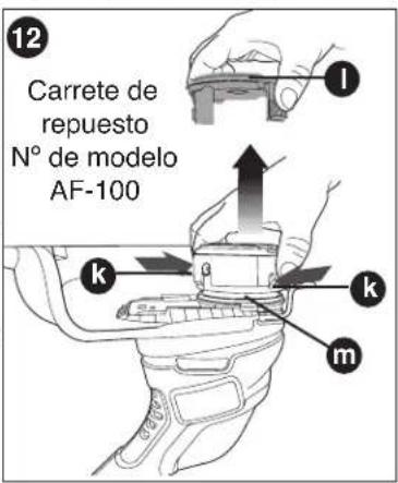 BLACK & DECKER LST220 - REEMPLAZO DE CARRETES (FIGURAS 12,13,14) - 1