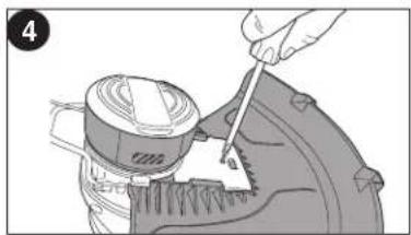 BLACK & DECKER LST220 - FIXATION DE LA POIGNÉE AUXILIAIRE - 1