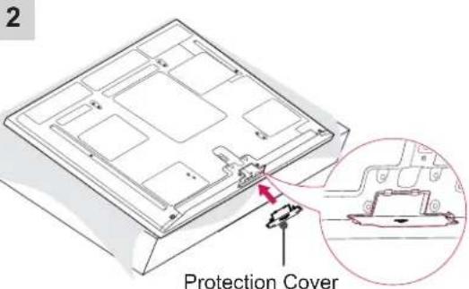 LG 50PM970S - Attaching the stand - 10