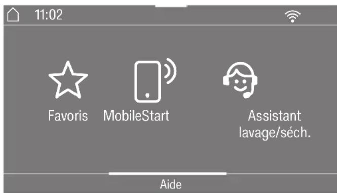 MIELE WTW870 WPM - Menu principal - 2