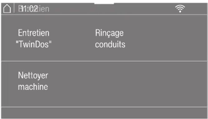 MIELE WTW870 WPM - Démarrer les programmes d'entretien - 2