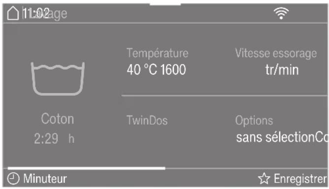 MIELE WTW870 WPM - Sélectionner un programme - 2