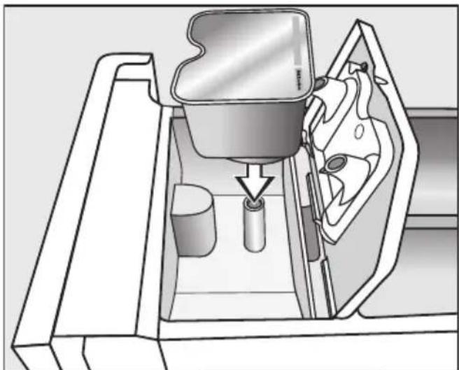 MIELE WTW870 WPM - Insérer la capsule (cap) - 2