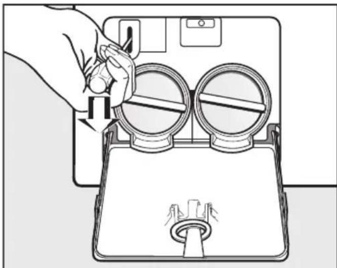 MIELE WTW870 WPM - Ouvrir la porte - 1