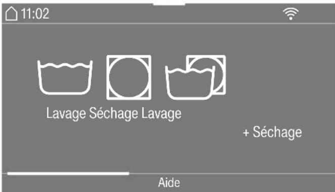 MIELE WTW870 WPM - Menu principal - 1