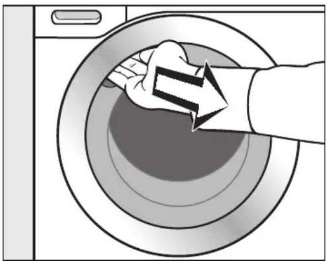 MIELE WTW870 WPM - Retirer les cartouches de dessin et les crosses du tambour - 1