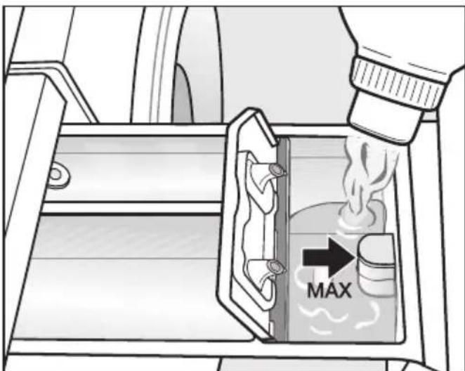 MIELE WTW870 WPM - Ajouter de l'adoucissant - 1