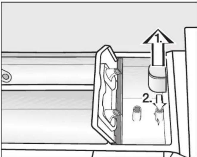 MIELE WTW870 WPM - Nettoyage du tube d'aspiration et du canal - 1