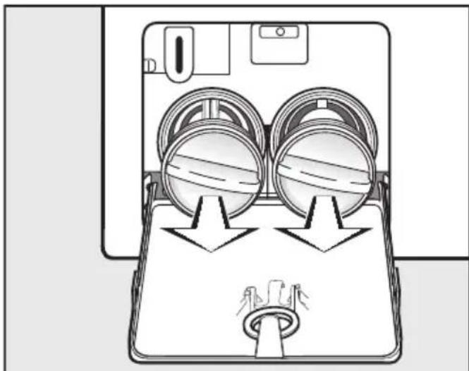 MIELE WTW870 WPM - Évacuation de l'eau - 2