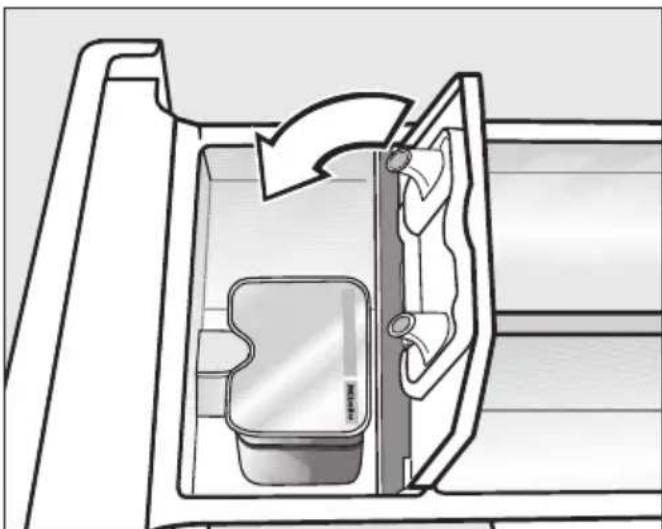 MIELE WTW870 WPM - Insérer la capsule (cap) - 3