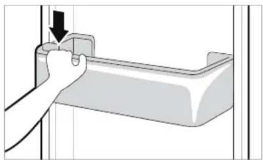 LG GBB61PZFFN - Remontage du panier de porte du réfrigérateur - 2