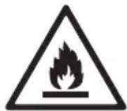 LG GBB61DSJMN - Riesgo de incendio y materiales inflamables - 1