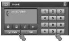 LG LAN9700R - Composer un numéro de téléphone - 2