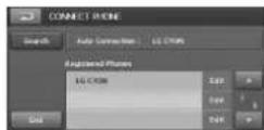 LG LAN9700R - Déconnexion/Reconnexion Du téléphone Bluetooth - 3