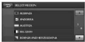 SELECT REGION ALBANIA ANDORRA AUSTRIA BELGIOMI BOSNIA AND HERZEGOVINA