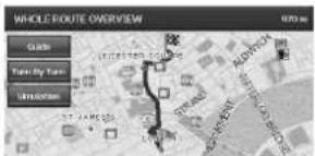 LG LAN9700R - Écran \*\*“WHOLE ROUTE OVERVIEW” (vue d'ensemble de l'itinéraire) - 1