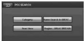 POI SEARCH Category Name Search In GREAT... New Here Region, GREAT BREAK