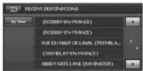 RECENT DESTINATIONS By Time (ROISSY-EN-FRANCE) (ROISSY-EN-FRANCE) RUE DU HAUT DE LAVAL (TREMBLA... (TREMBLAY-EN-FRANCE) ABBEY GATE LANE (AVI-MASTER)