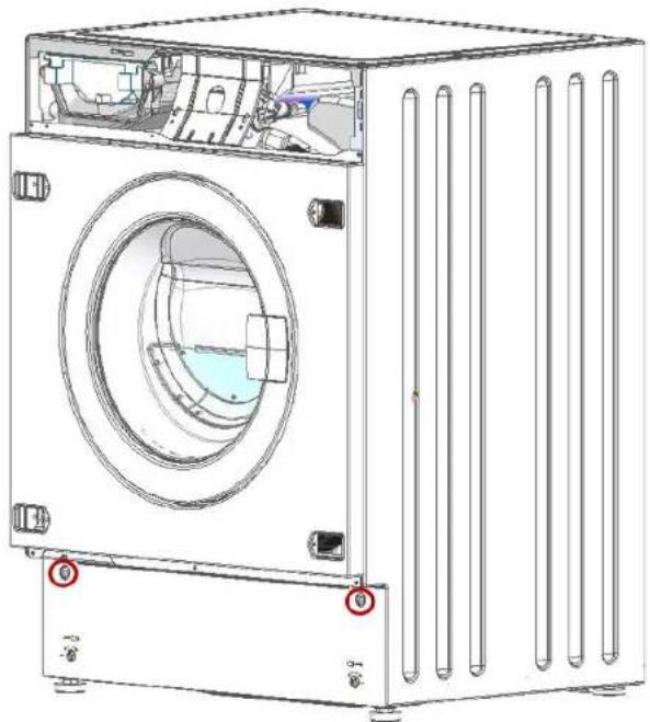 NEFF V6320X2GB - Ausbauen der Sockelabdeckung - 1